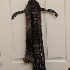 Long italian acrylic scarf